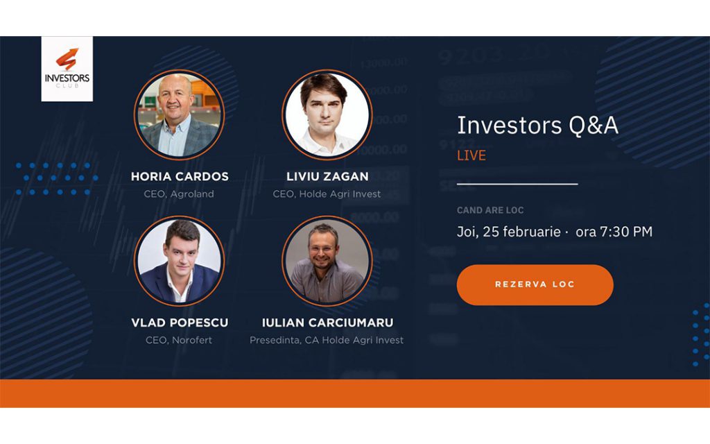 Banner Eveniment Investors Q&A